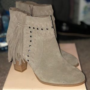 I.N.C. Suede ankle booties